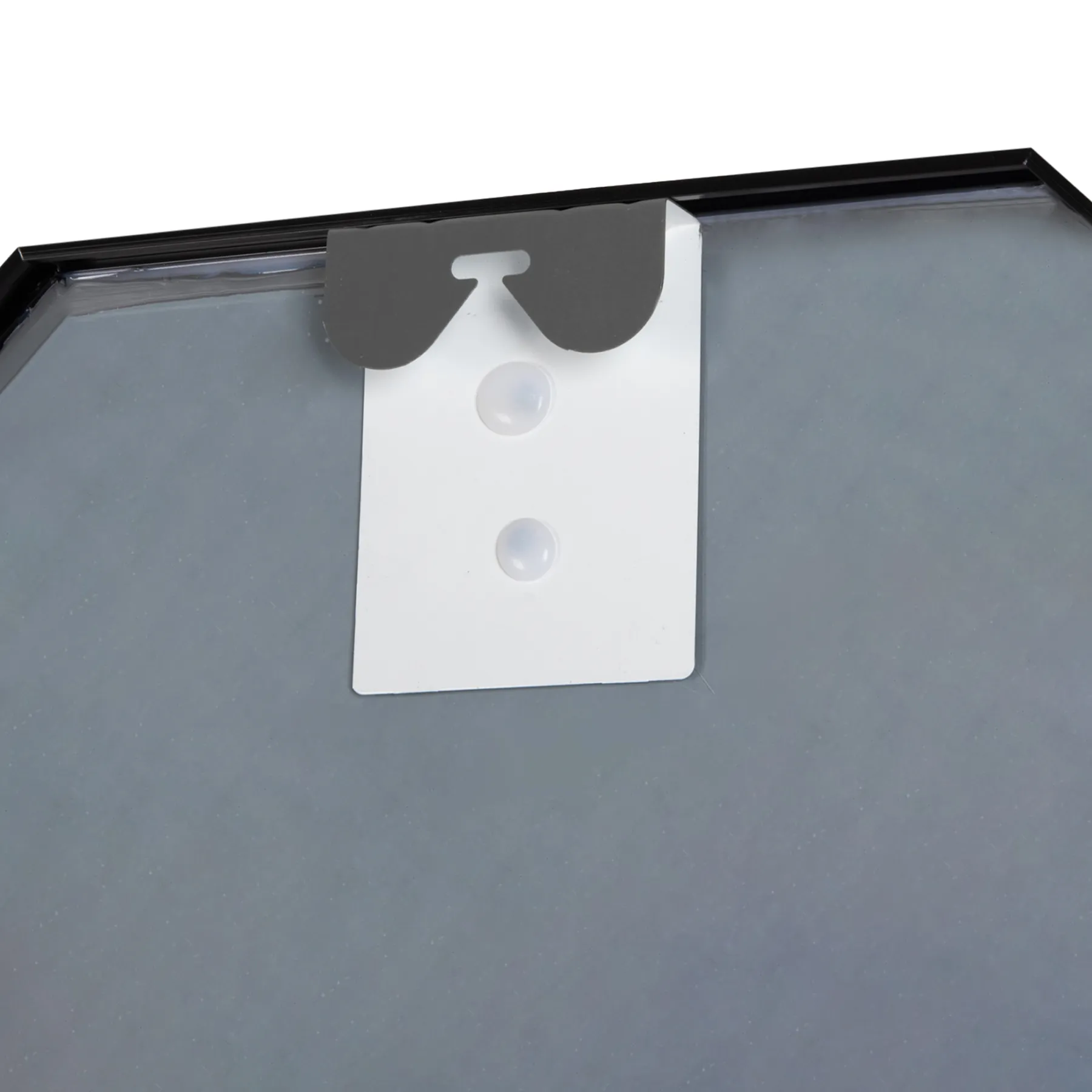 WALL MIRROR BLACK 55.5X55.5