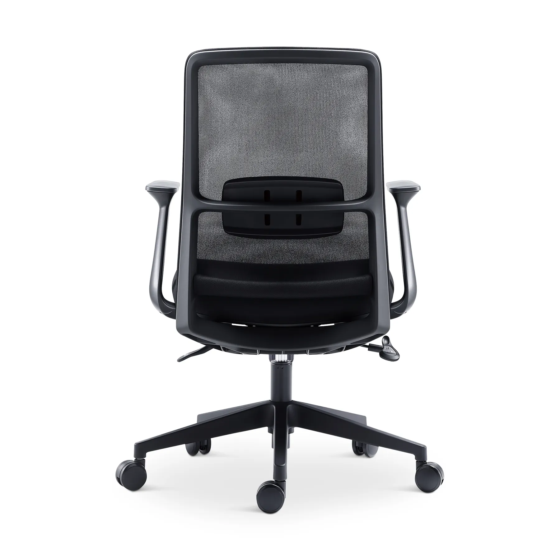 OFFICE CHAIR BLACK FB+PLST