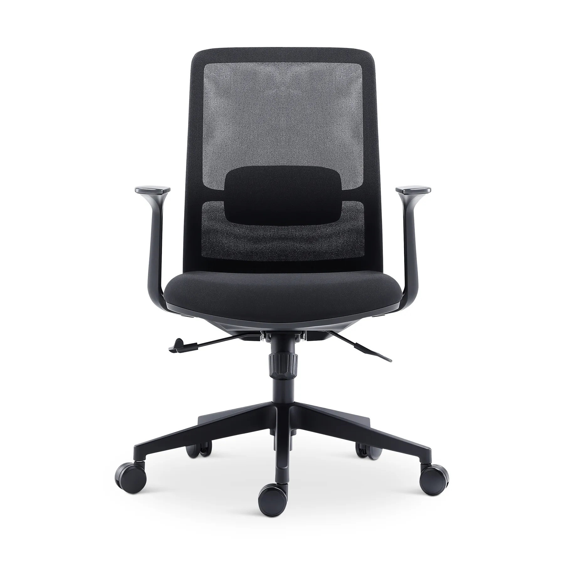 OFFICE CHAIR BLACK FB+PLST