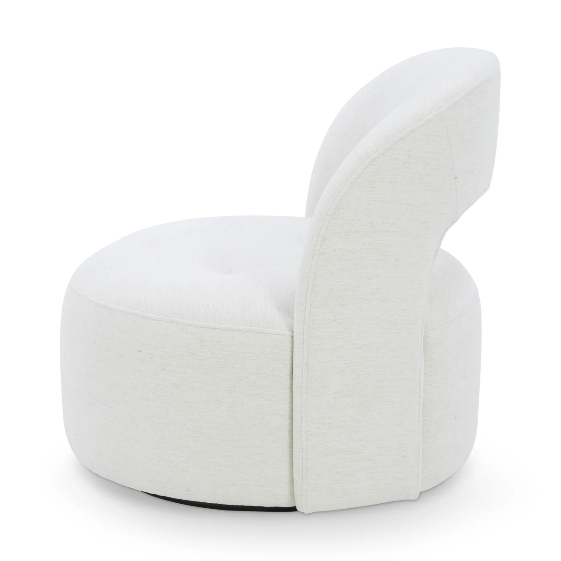 COALLE Beige Fabric Armchair