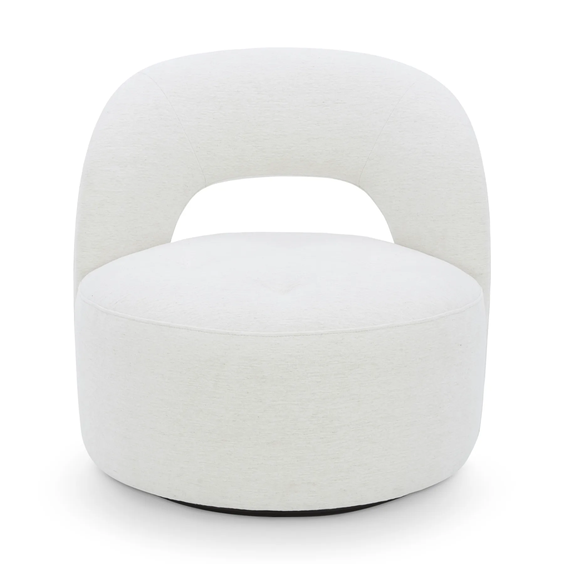 COALLE Beige Fabric Armchair
