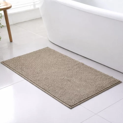 CHENILLE BATHMAT CHOCOLATE