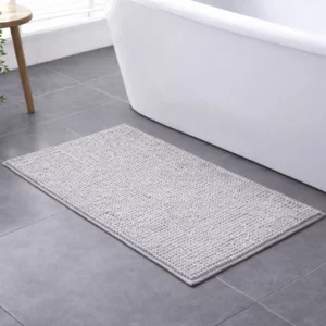 BATH MAT SILVER
