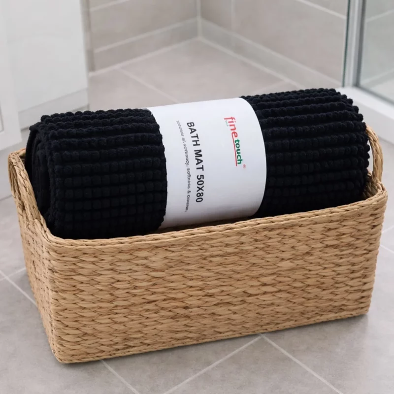 BATH MAT BLACK