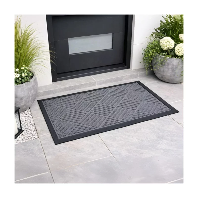Door Mat Hnioxos 40x60 Grey
