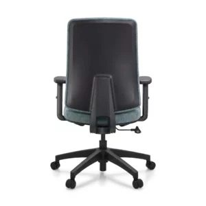 OFFICE CHAIR BLACK FRAME+GR FB