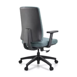 OFFICE CHAIR BLACK FRAME+GR FB
