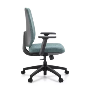 OFFICE CHAIR BLACK FRAME+GR FB