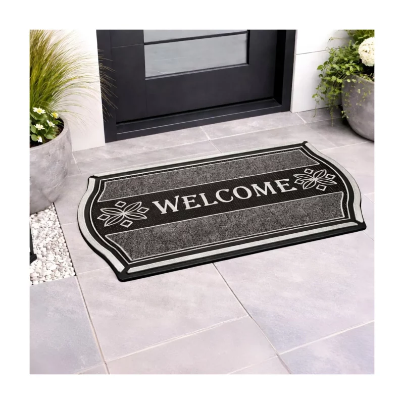Door Mat Ikaros 45x75 Silver