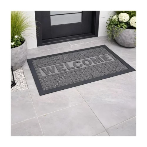Door Mat Mercury 45x75 Grey
