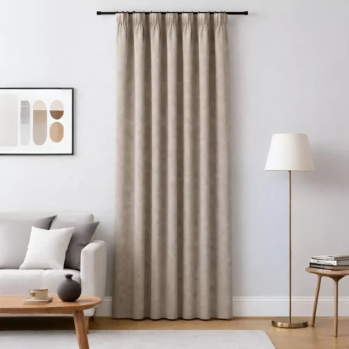 FAUX LINEN CURTAIN