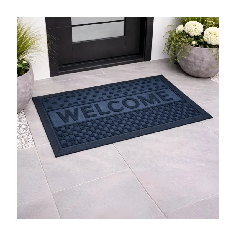 Door mat Narcisson 45x75 Black
