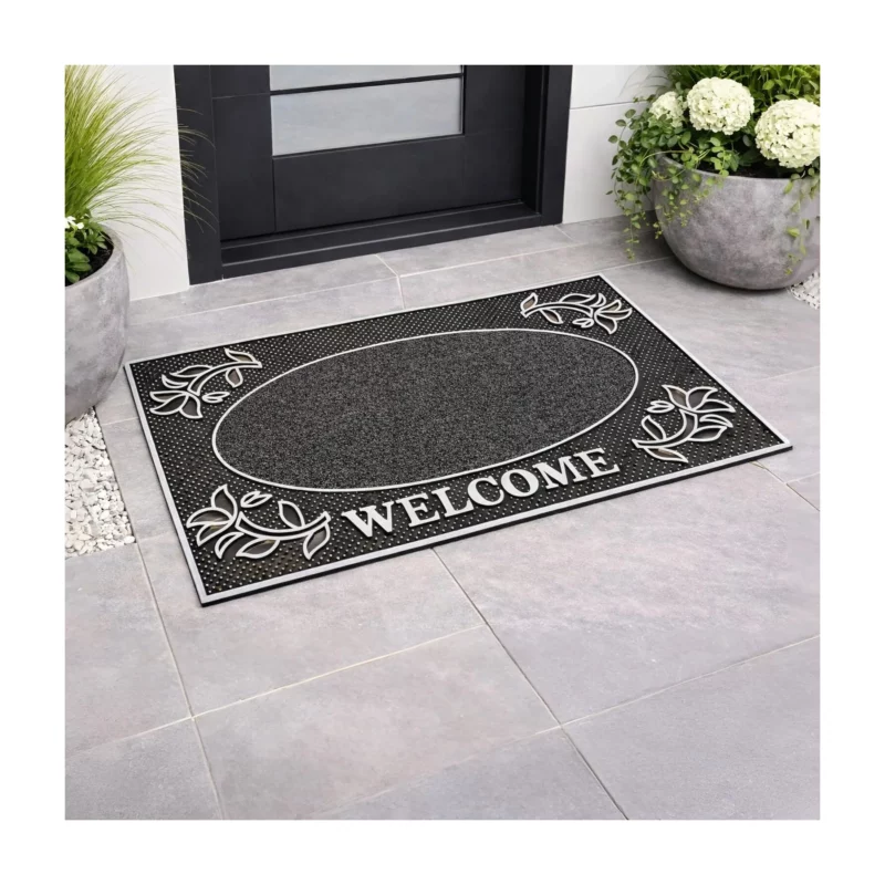 Door Mat Orionas 45x75 Silver