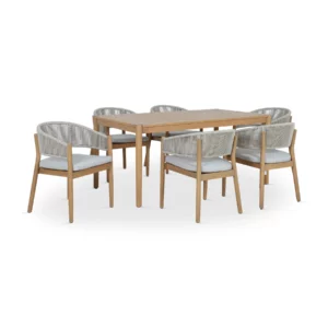 OUTDOOR DNG SET 1+6 LIGHT BRWN