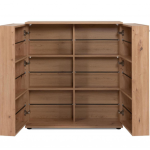 Satos Shoe Cabinet Oak