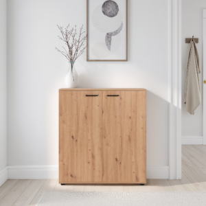 Satos Shoe Cabinet Oak