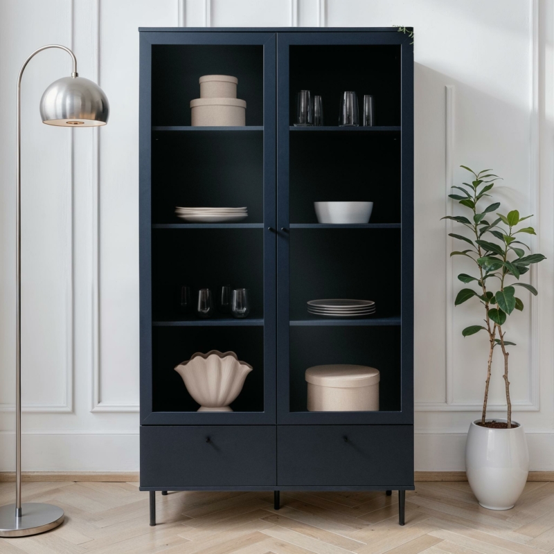 Caracas Bookcase Navy