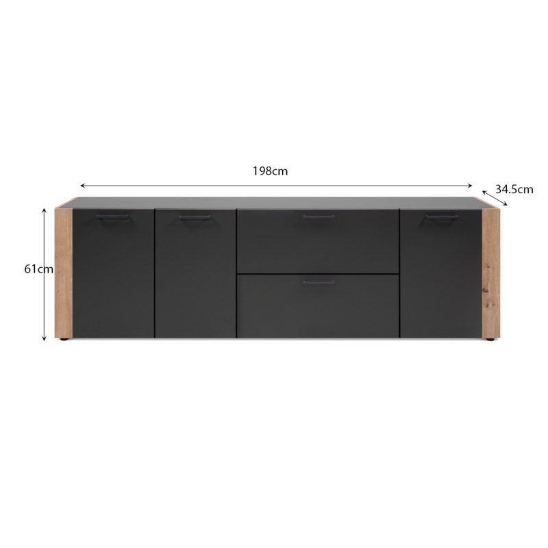 Tv Stand 3DRS + 2DRW