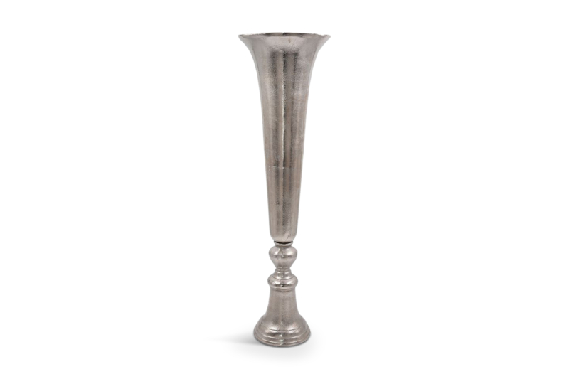 Flores Vase Aluminium Silver