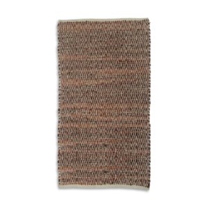 Rombo Leather Rug