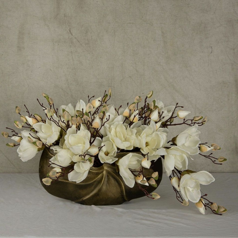 IWA Vase Aluminium Gold