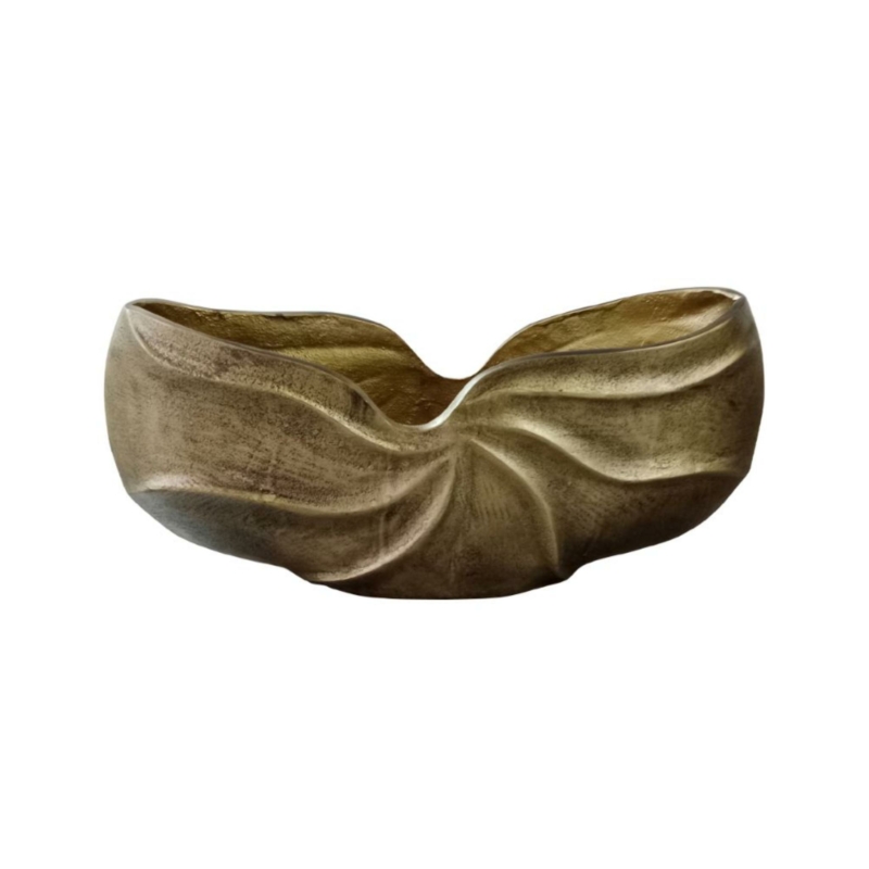 IWA Vase Aluminium Gold