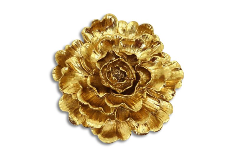 Golden Rose Deco Flower