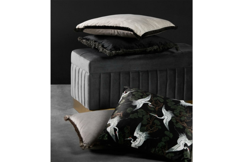 Argento D’cor Pillow Grey Velvet