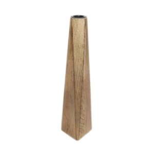 Trigon Candle Holder Wood