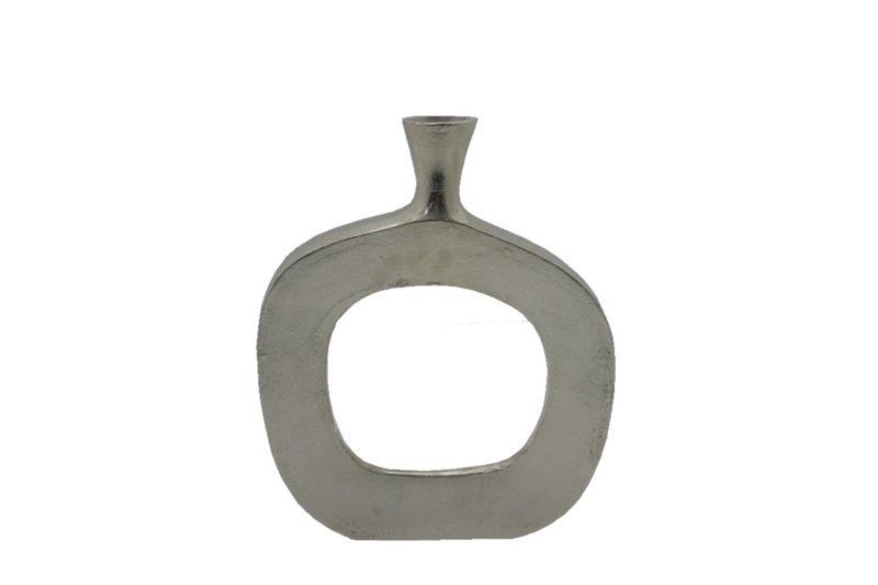 Aluminium Oval Vase