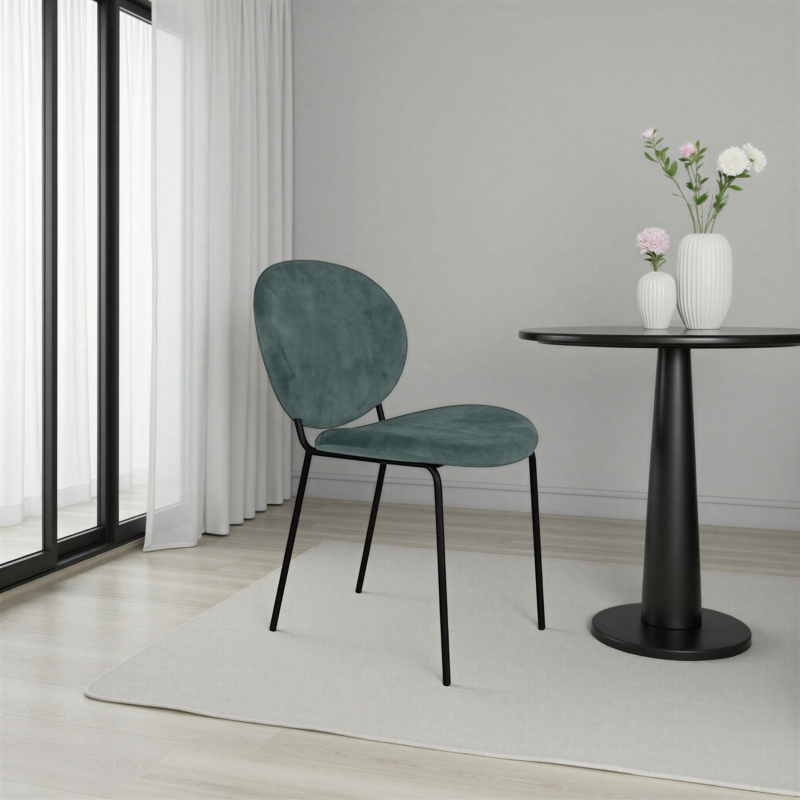 Beetle Dining Chair Velvet