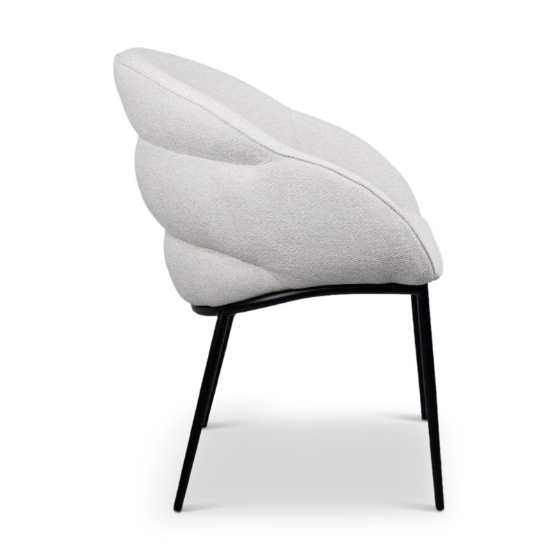 Carmen Dining Chair Cream Fb