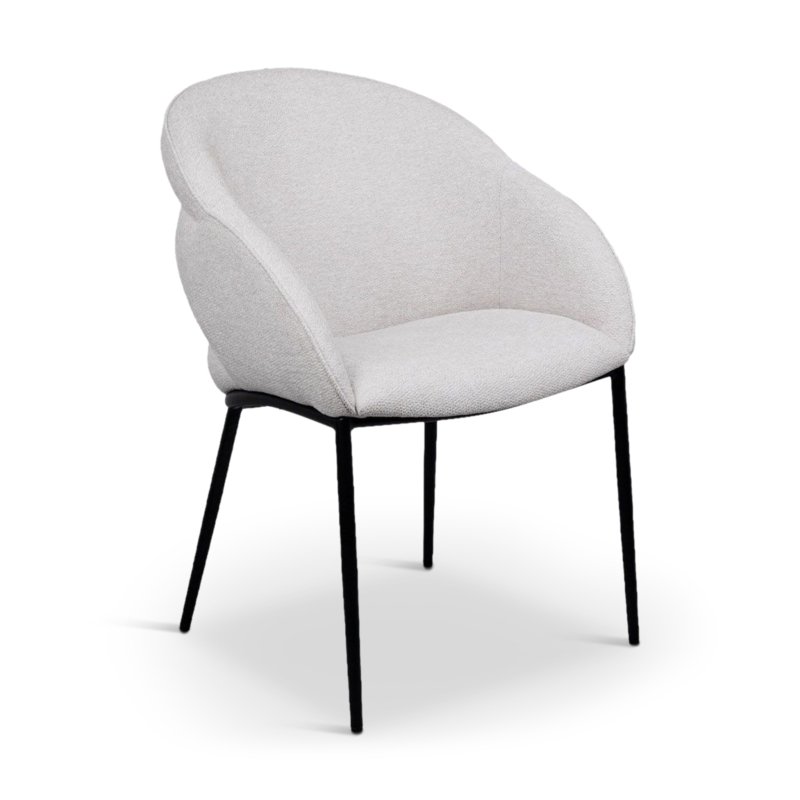 Carmen Dining Chair Cream Fb