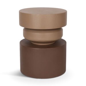 SIDE TABLE WHITE IRON