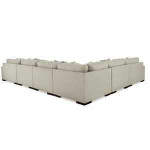 Lyndeboro Corner Beige Fabric