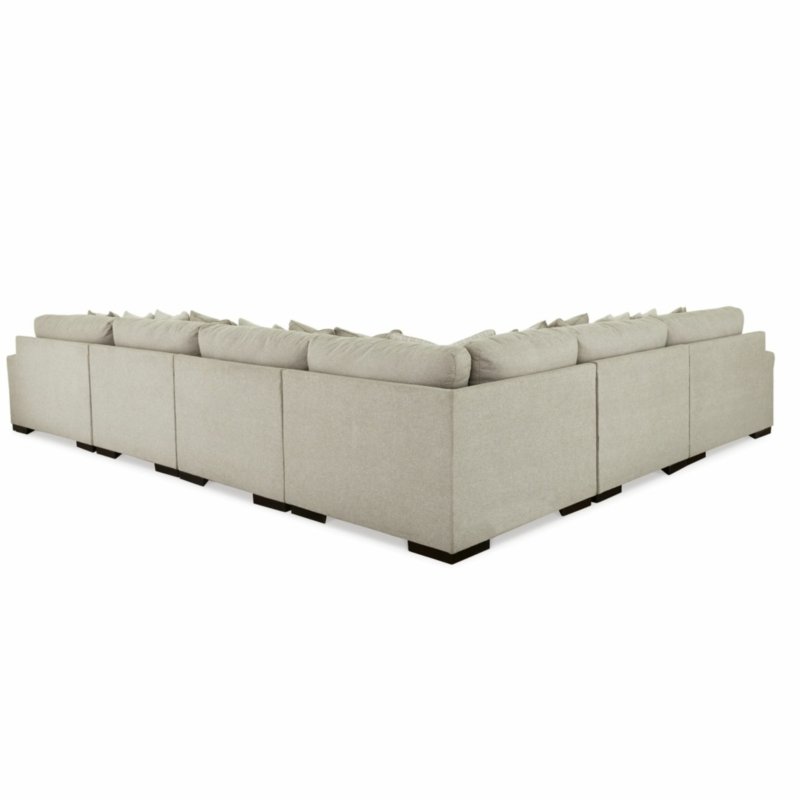 Lyndeboro Corner Beige Fabric