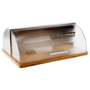 Bread Box Inox Bamboo