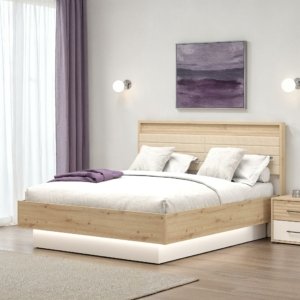 Modena Bed Artisan Oak
