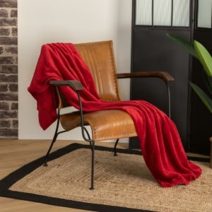 Brand Blanket Red