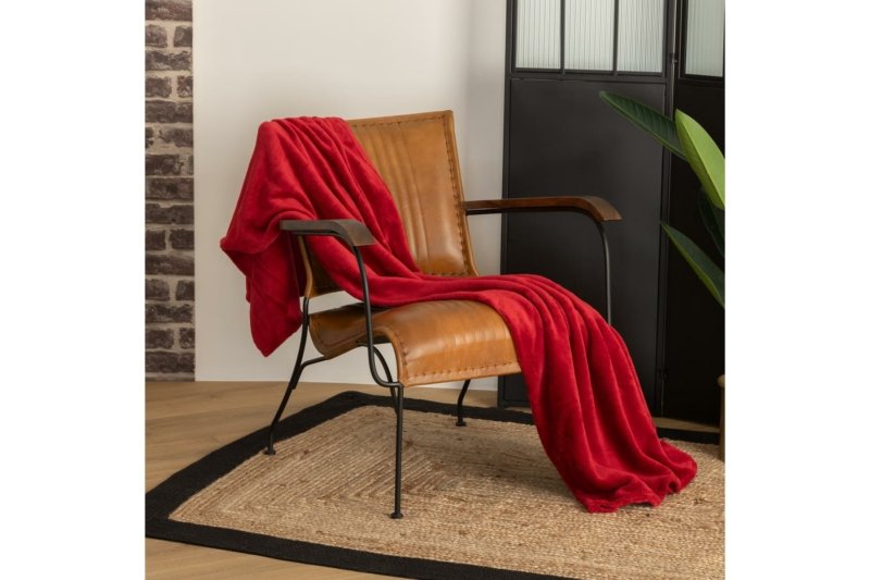 Brand Blanket Red