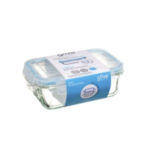 Box Rect Glass Clippeat