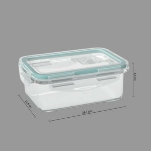 Box Rect Glass Clippeat