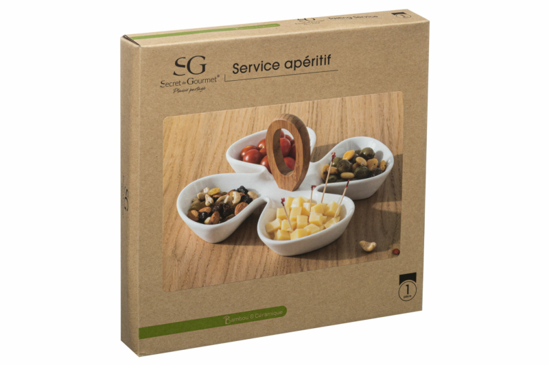 Aperitif Plate Bamboo