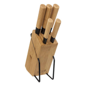 5 Knife Stand Bamboo