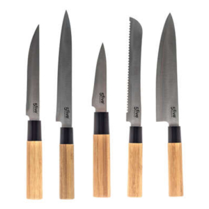 5 Knife Stand Bamboo