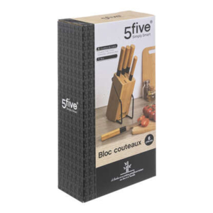 5 Knife Stand Bamboo