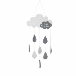 Grey Cloud Hanging Deco