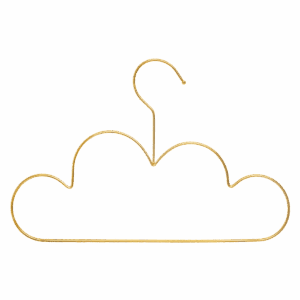Gold Cloud Hanger