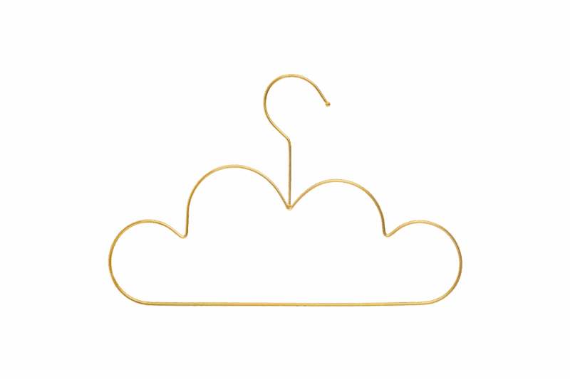 Gold Cloud Hanger