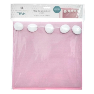 Pink Pom Storage Box